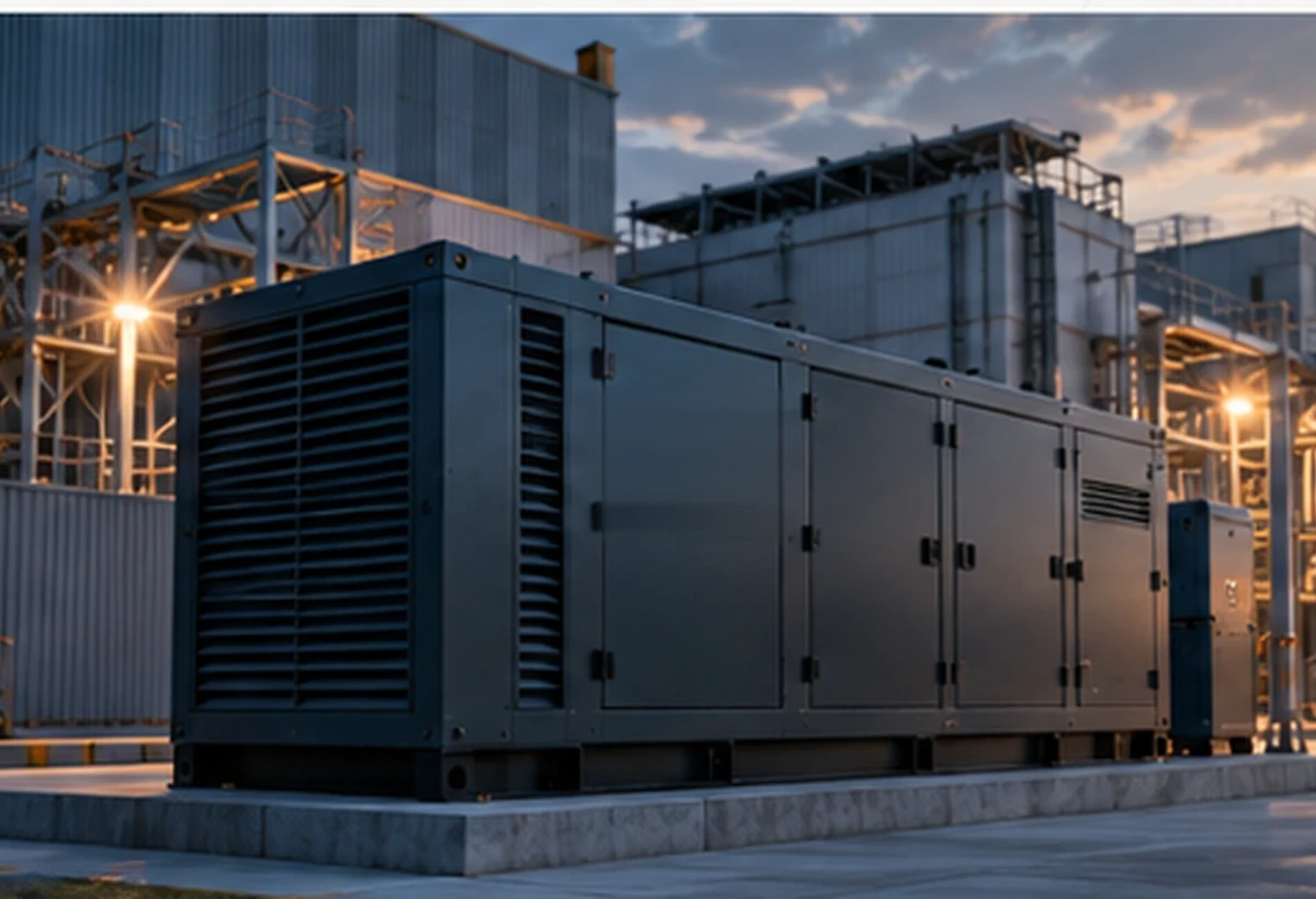 Representative diesel generator system and application
